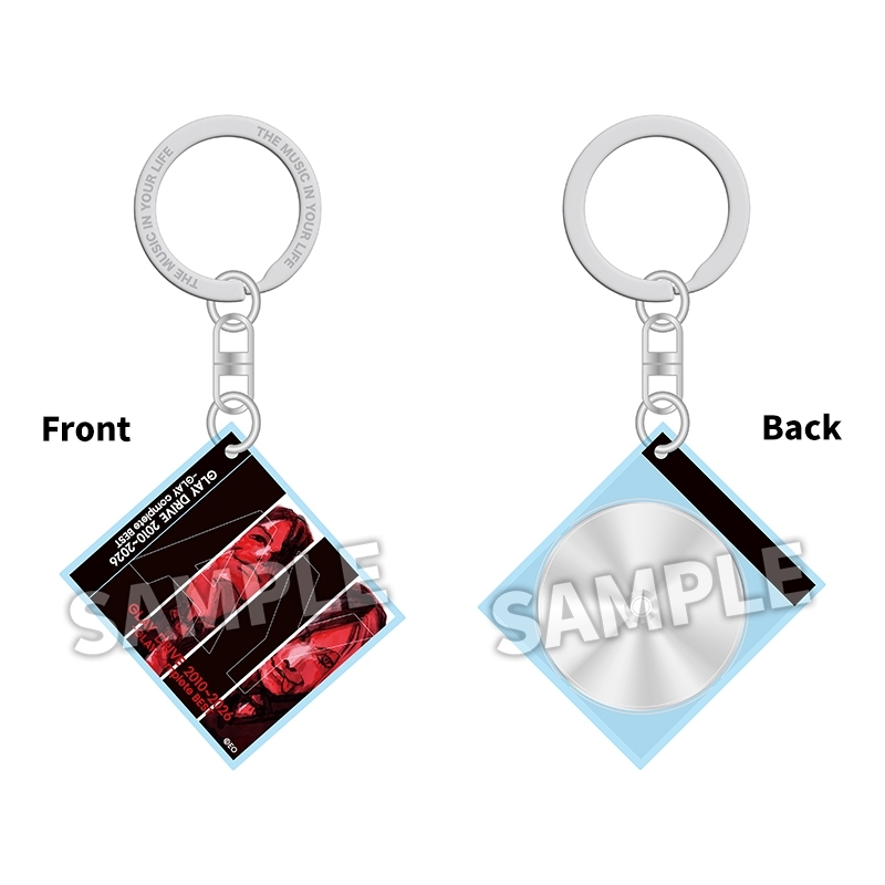 ミュージックキーホルダー（DRIVE 2010～2026 -GLAY complete BEST