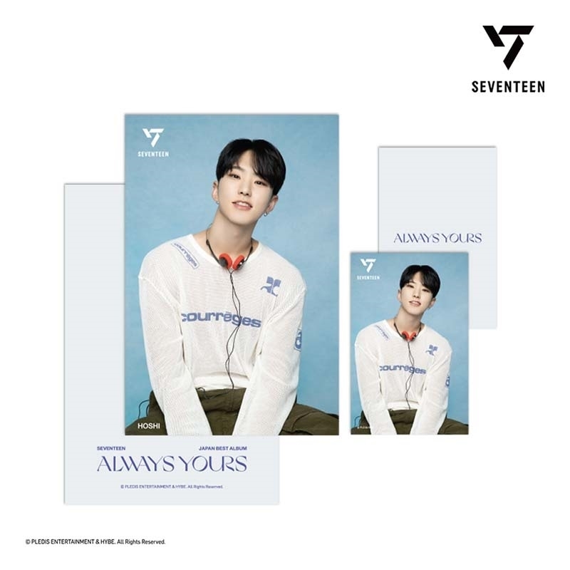 SEVENTEEN 3D LENTICULAR POSTCARD（ALWAYS YOURS Ver.2）HOSHI