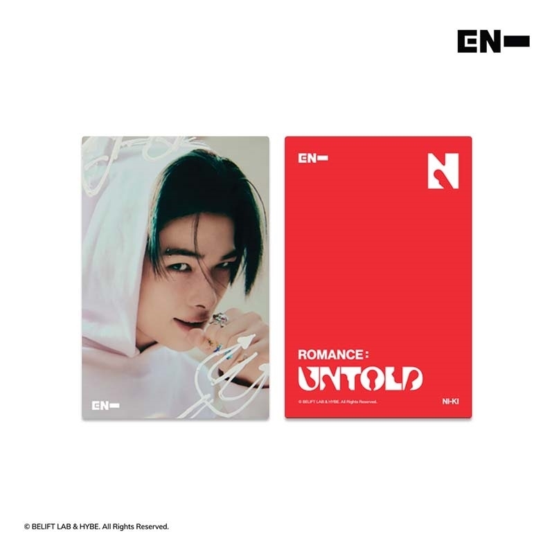 ENHYPEN 3D LENTICULAR POSTCARD（ROMANCE UNTOLD Ver.）NI-KI