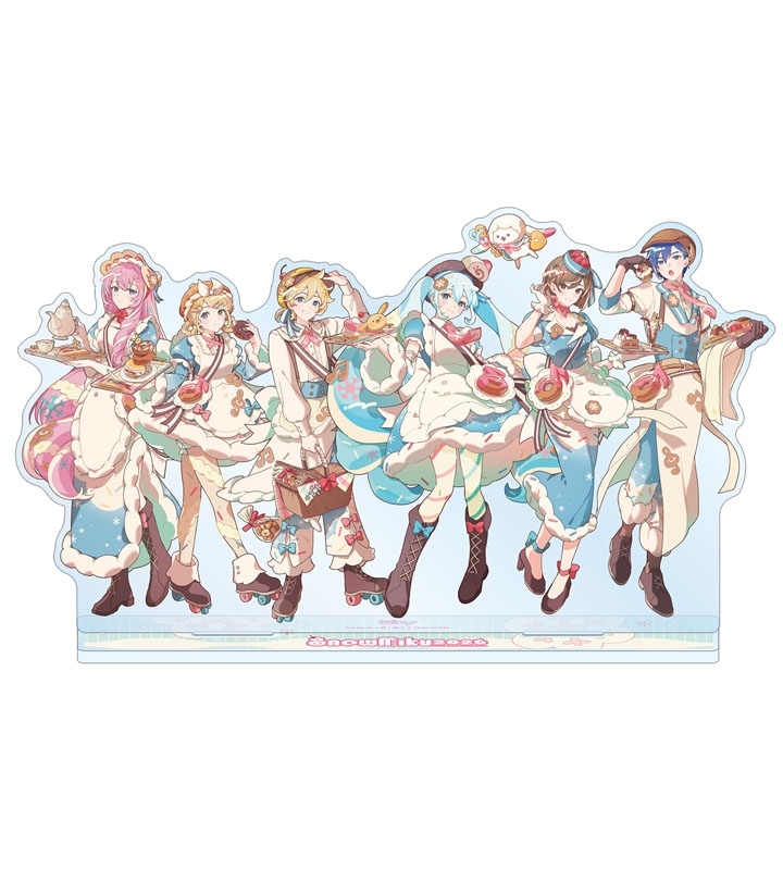 BIGアクリルスタンド 集合 Art by みっ君 / SNOW MIKU 2026 : 初音ミク