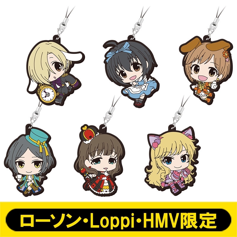 ラバーストラップ 6個セット / アイドルマスター シンデレラガールズ