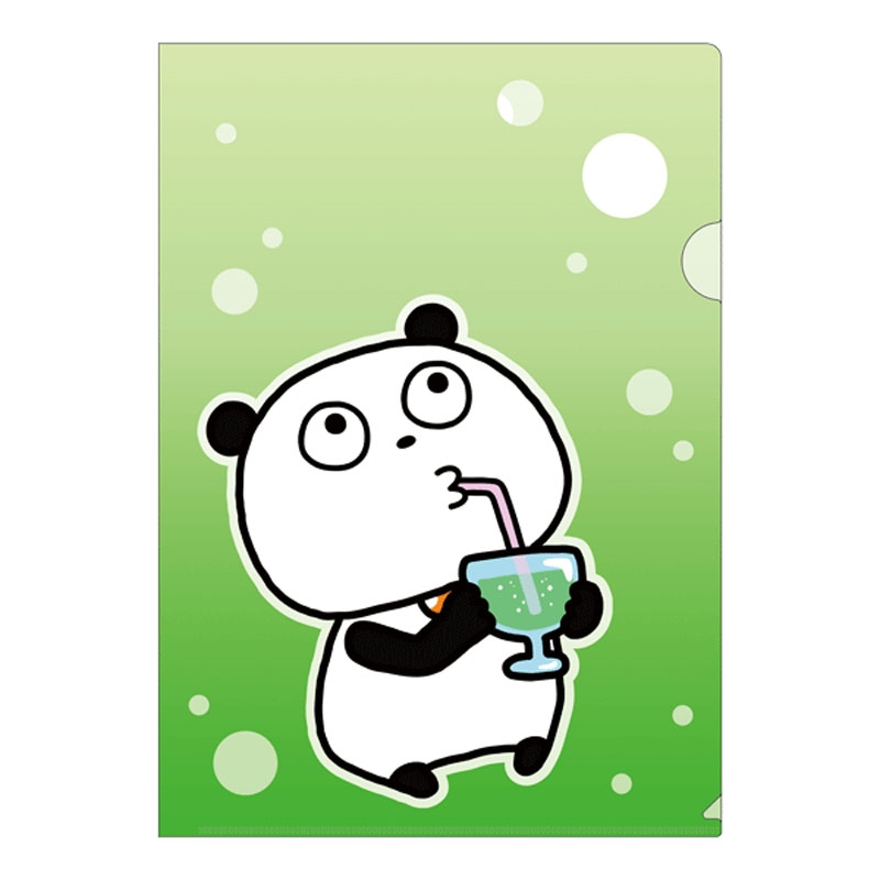 ごきげんぱんだ」 A4クリアファイル4枚セット【ローソン・Loppi・HMV