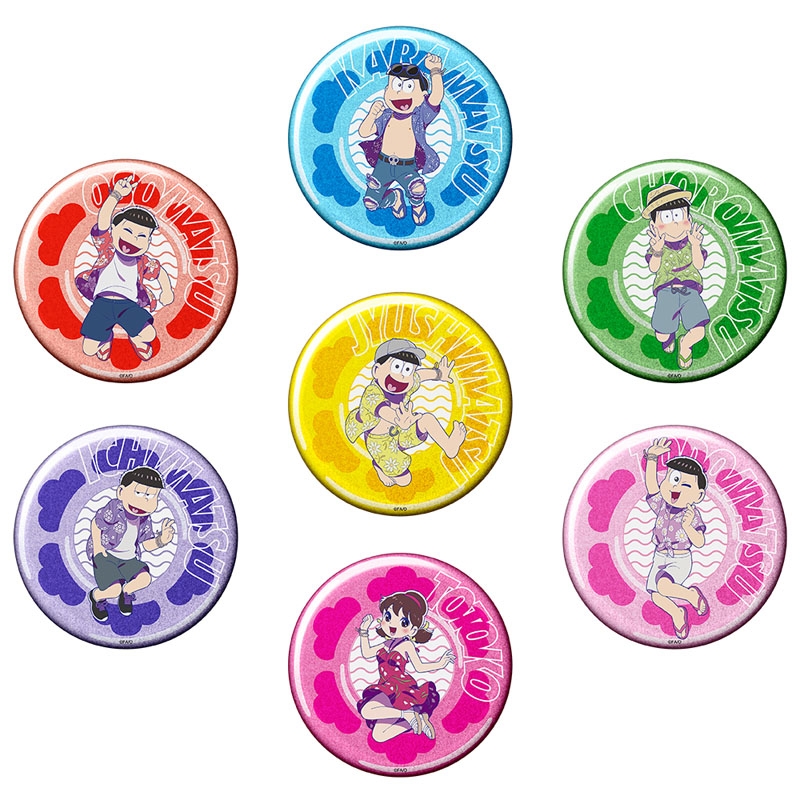 トレーディング缶バッジ(全14種のうち、ランダム1種)/ おそ松さん