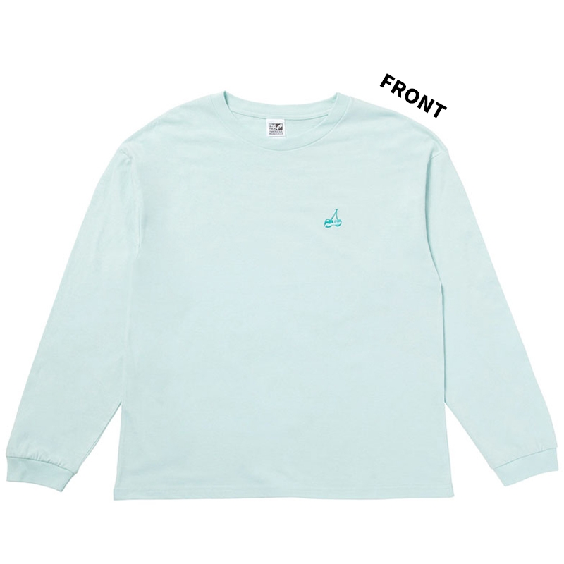 FAN FAN STEP ロングスリーブTシャツ/MINT BLUE/L : FANTASTICS from