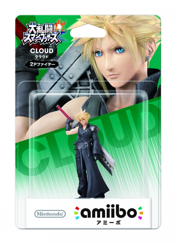 amiibo クラウド【2Pファイター】（大乱闘スマッシュブラザーズ