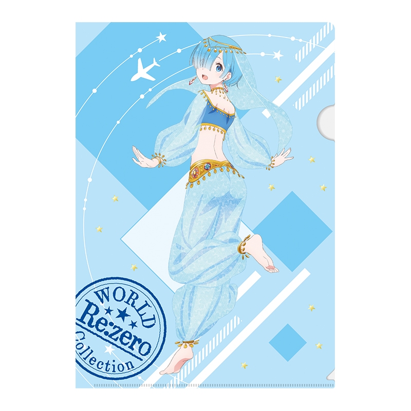 クリアファイル (3枚1セット)/ Re：ゼロから始める異世界生活【Loppi