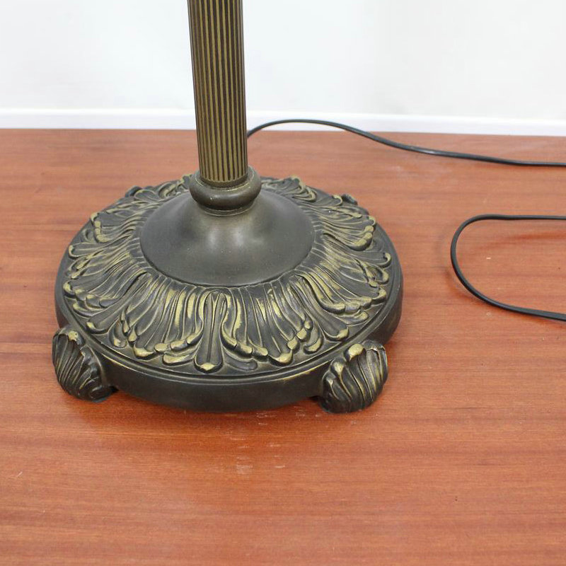 フロアスタンド ステンドグラスランプ フロアランプ 照明器具 書斎 花