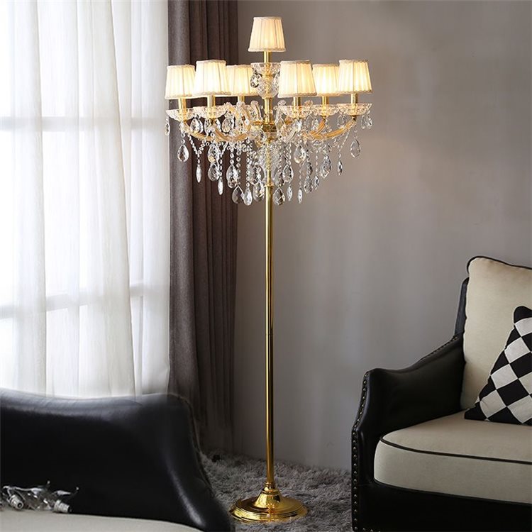 フロアスタンド スタンドライト フロアランプ クリスタル リビング照明