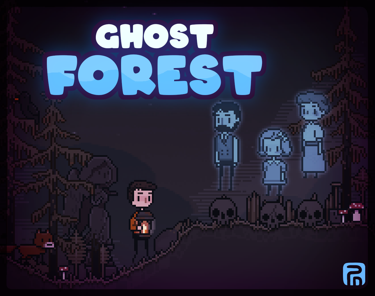 Ghost Forest Tileset Pack (Pixel Art) by Penzilla