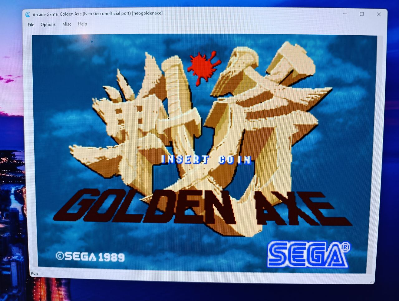 Golden Axe - Neo Geo Port by Hoffman