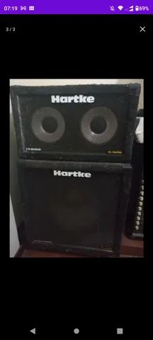 Caixas hartke system série XL 210 e 115 - Instrumentos musicais