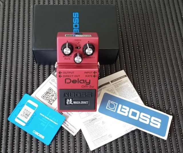 PEDAL BOSS DELAY DM2W WAZA CRAFT MADE IN JAPAN EXCELENTE