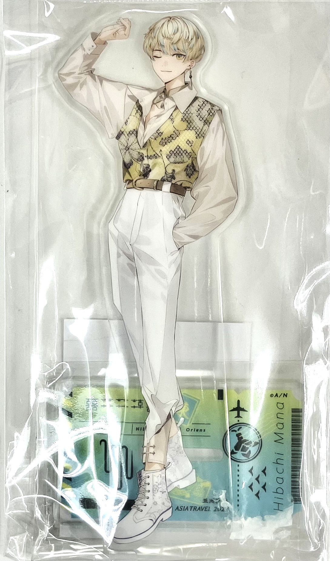 緋八マナ 誕生日グッズ 全力お祝いセット＋缶バッジ&チェキ風カード