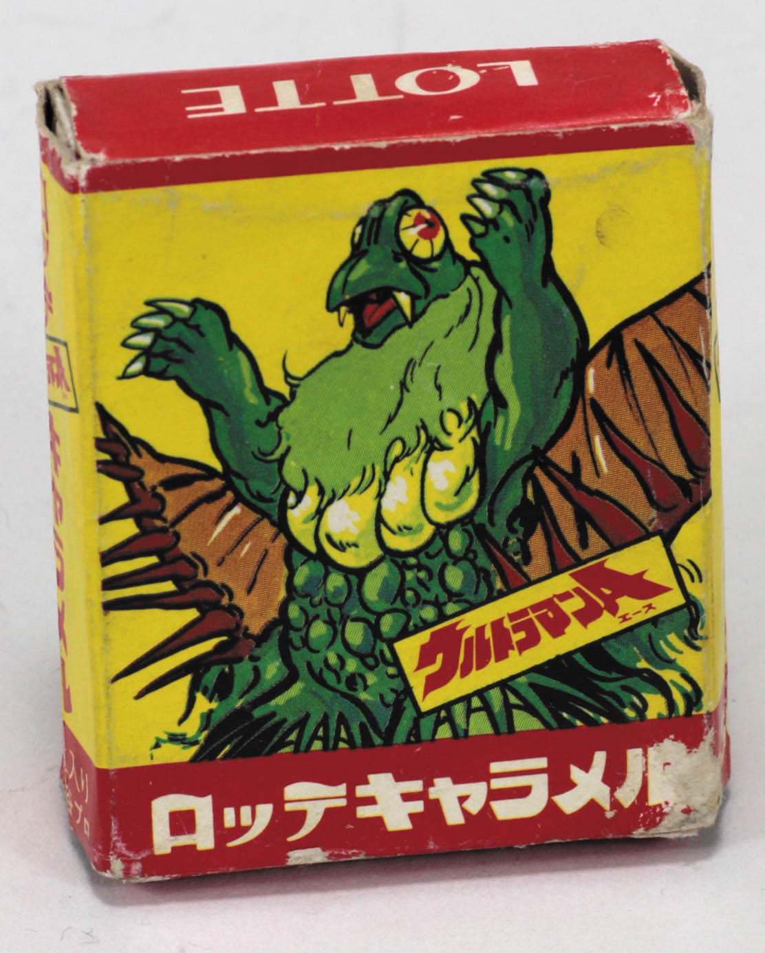 ロッテ ウルトラマンAキャラメル 空き箱 ガマス