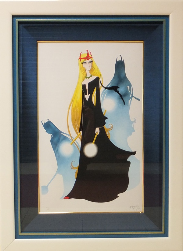 松本零士シルクスクリーン[1000年女王]