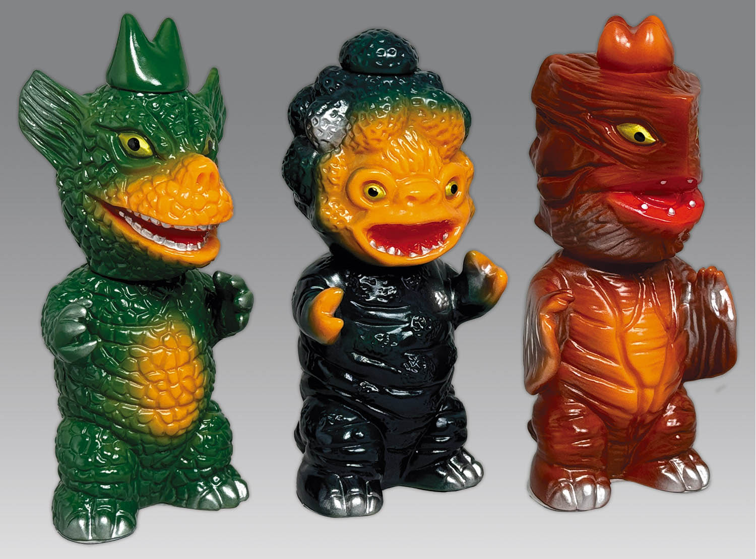 2897] ゼンマイ動力怪獣 ガーゴン/コブラー/フー