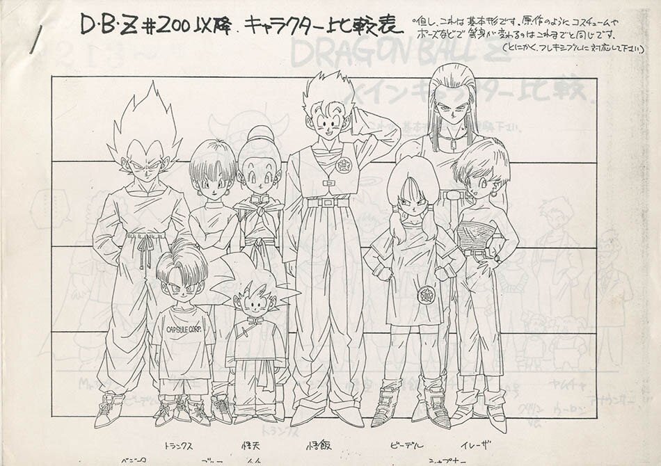 ドラゴンボールZキャラ設定