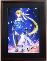 5100] 緑川ゆき 直筆サイン入り版画 「夏目友人帳」