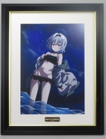 空山基 直筆サイン入りカラー複製イラスト 「キューティーハニー」