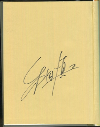 和田慎二 直筆サイン本「クマさんの四季」