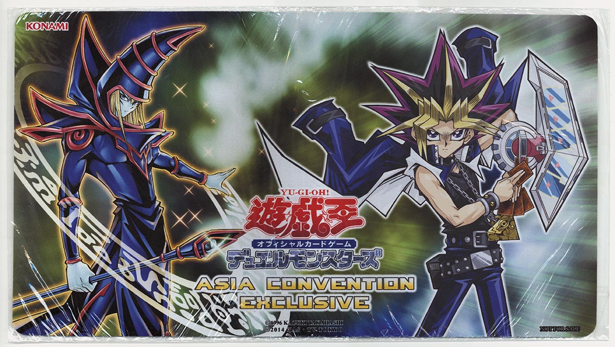 遊戯王 闇遊戯＆ブラックマジシャン プレイマット