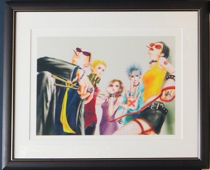 矢沢あいカラー複製イラスト 「NANA」