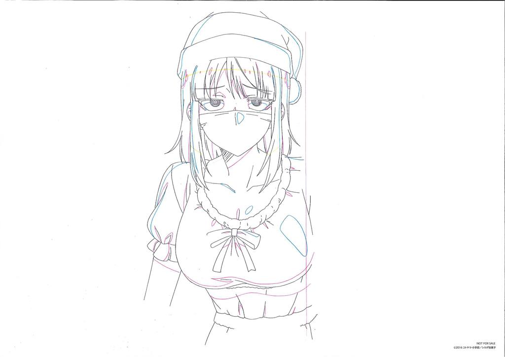 だがしかし ほたるとサヤの選りすぐり複製原画5点セット+生動画1枚