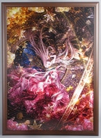 なかじまゆか 直筆サイン入りカラー複製イラスト / 甘城ブリリアントパーク