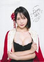 4048] 小島功 直筆サイン入り版画「木枯らし/11月」