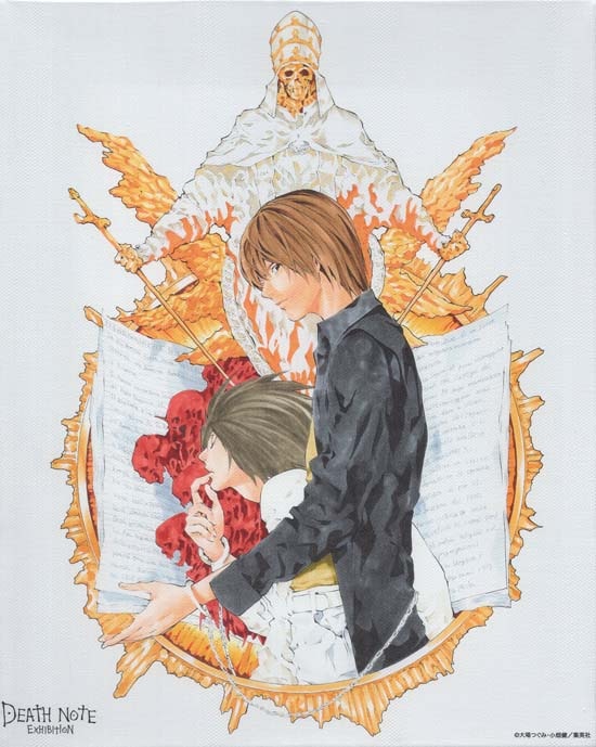 小畑健 カラー複製イラスト「DEATH NOTE」