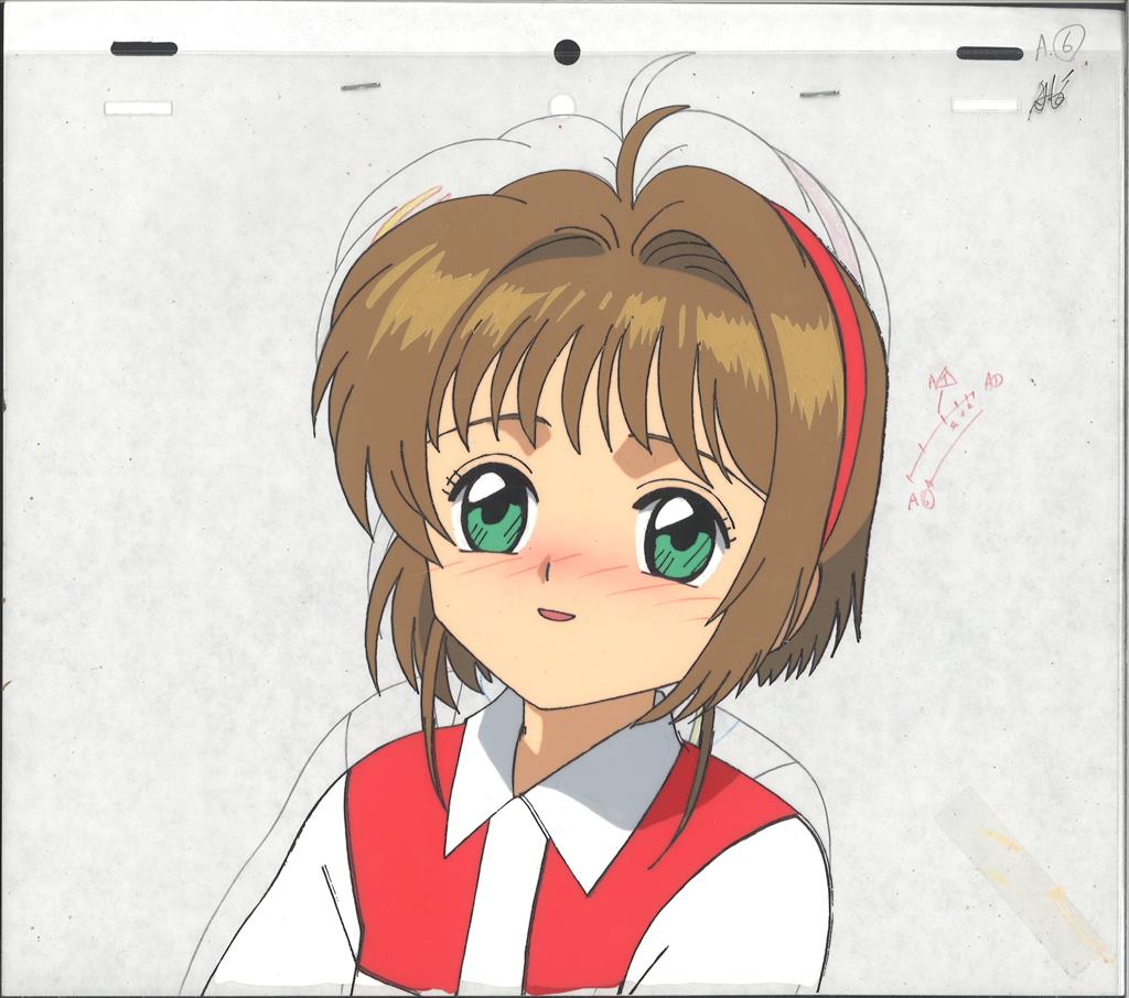 カードキャプターさくら 木之本桜 セル画