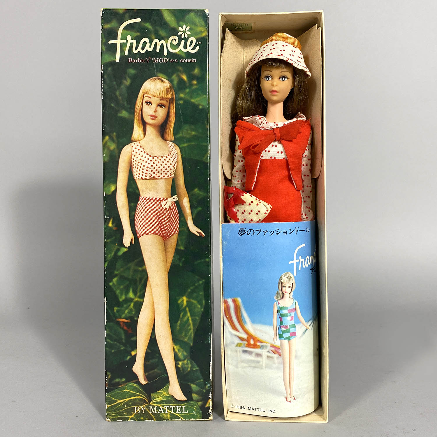 バービーフランシー日本仕様着物ファクトリーミント、未使用