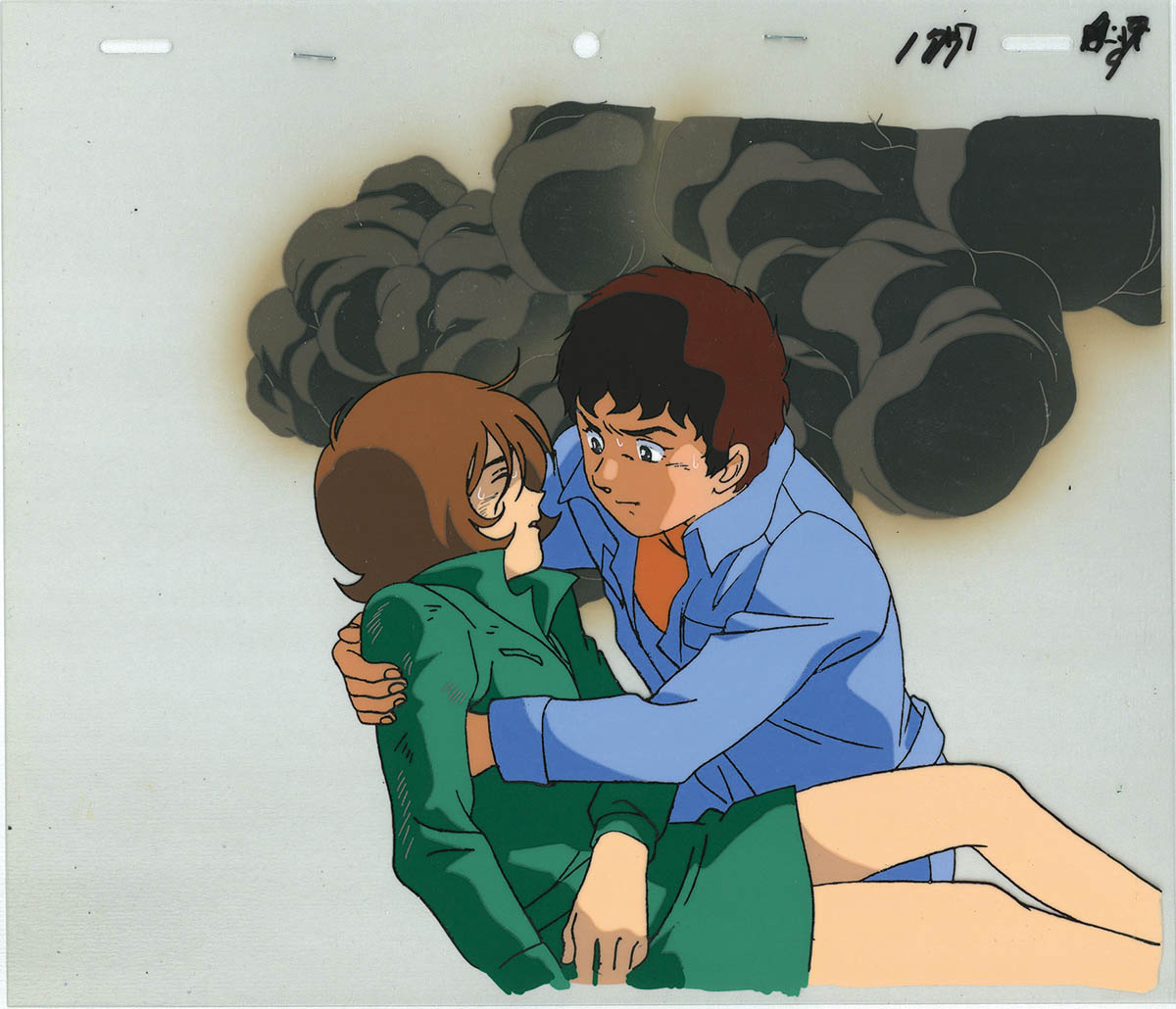 3311] ゲーム版 機動戦士ガンダム セル / アムロ/フラウ