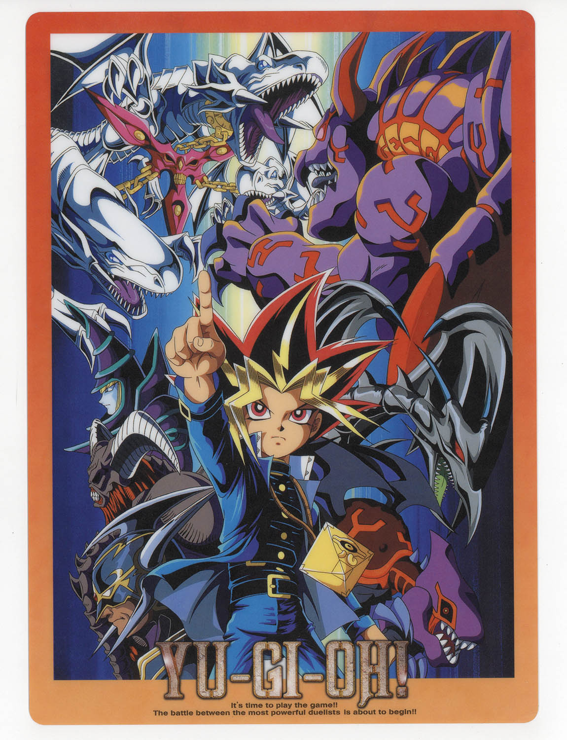 大人の上質 5025] 下敷き【0399G】 東映版遊戯王 ノート・メモ帳