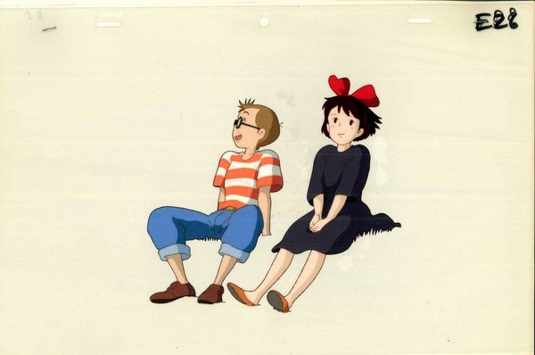 魔女の宅急便 キキ/トンボ セル画