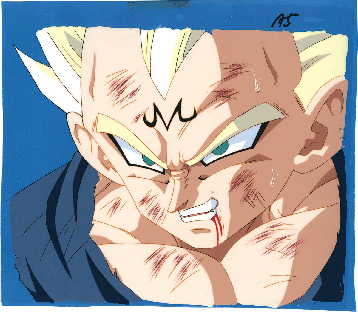 ドラゴンボール ドラゴンボールZ スーパーサイヤ人ベジータ セル画