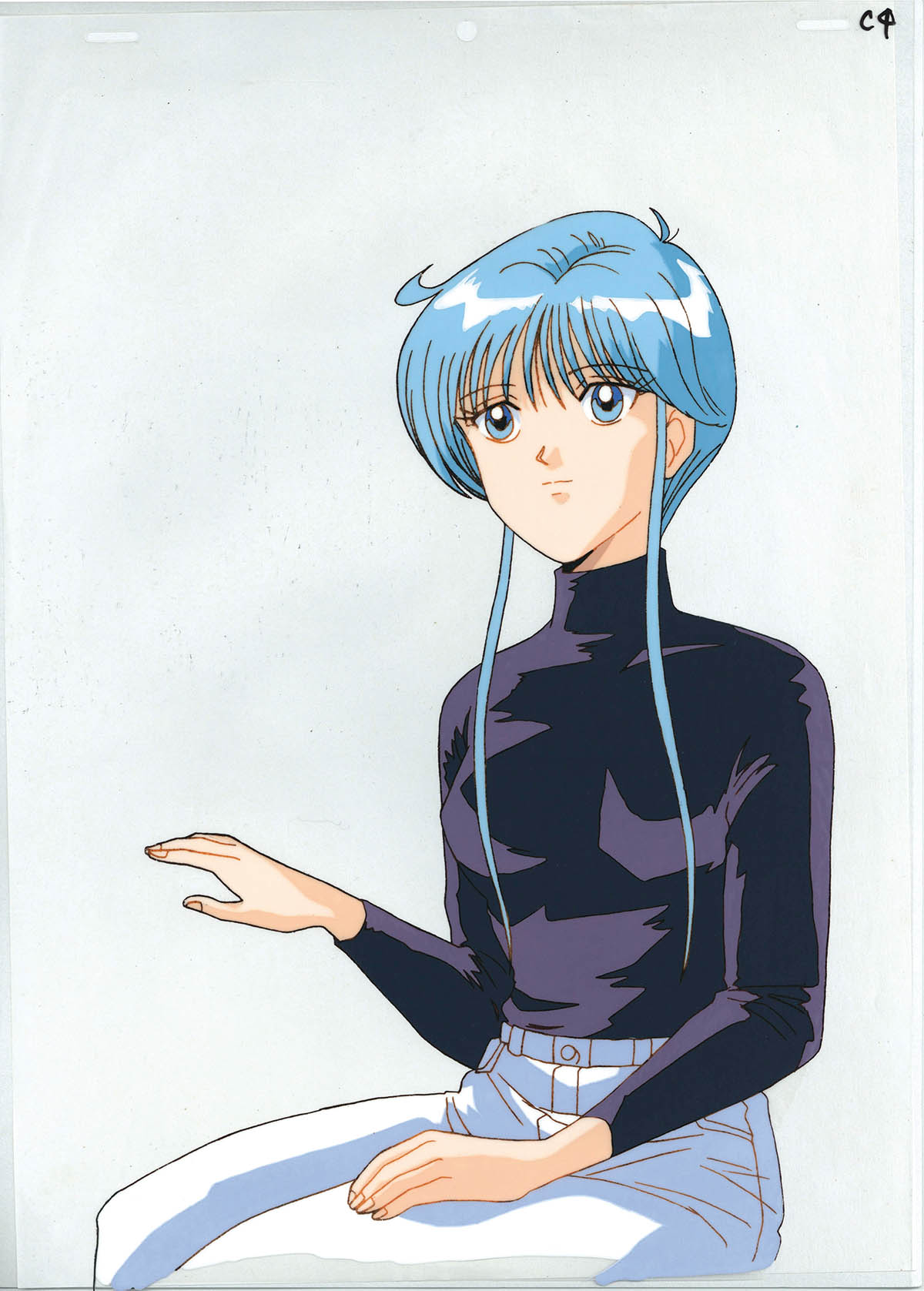 ぬーべー セル画 直筆原画 レイアウト ゆきめ 地獄先生 ぬーべー