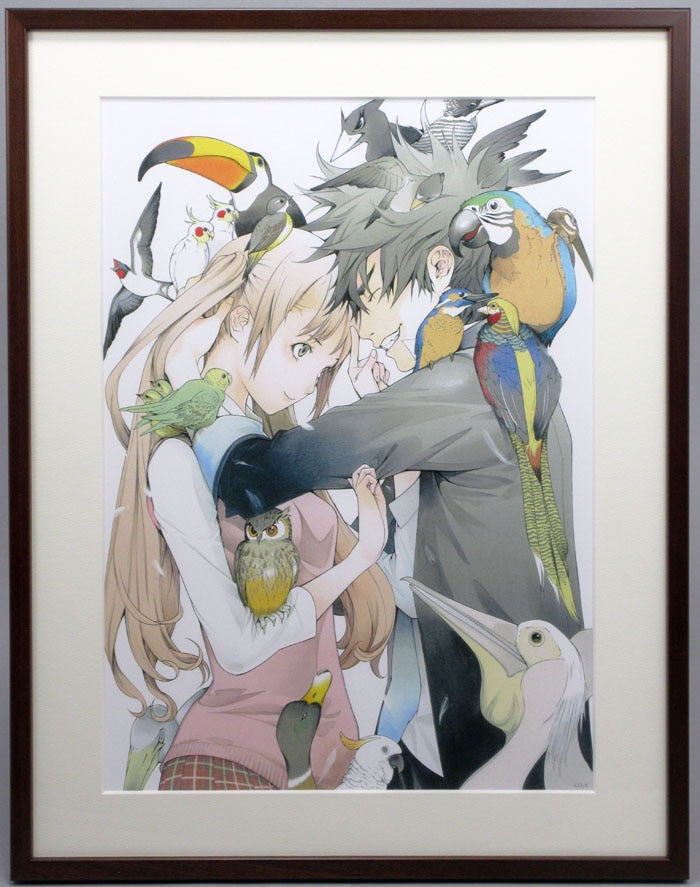 大暮維人 カラー複製イラスト「エア・ギア」