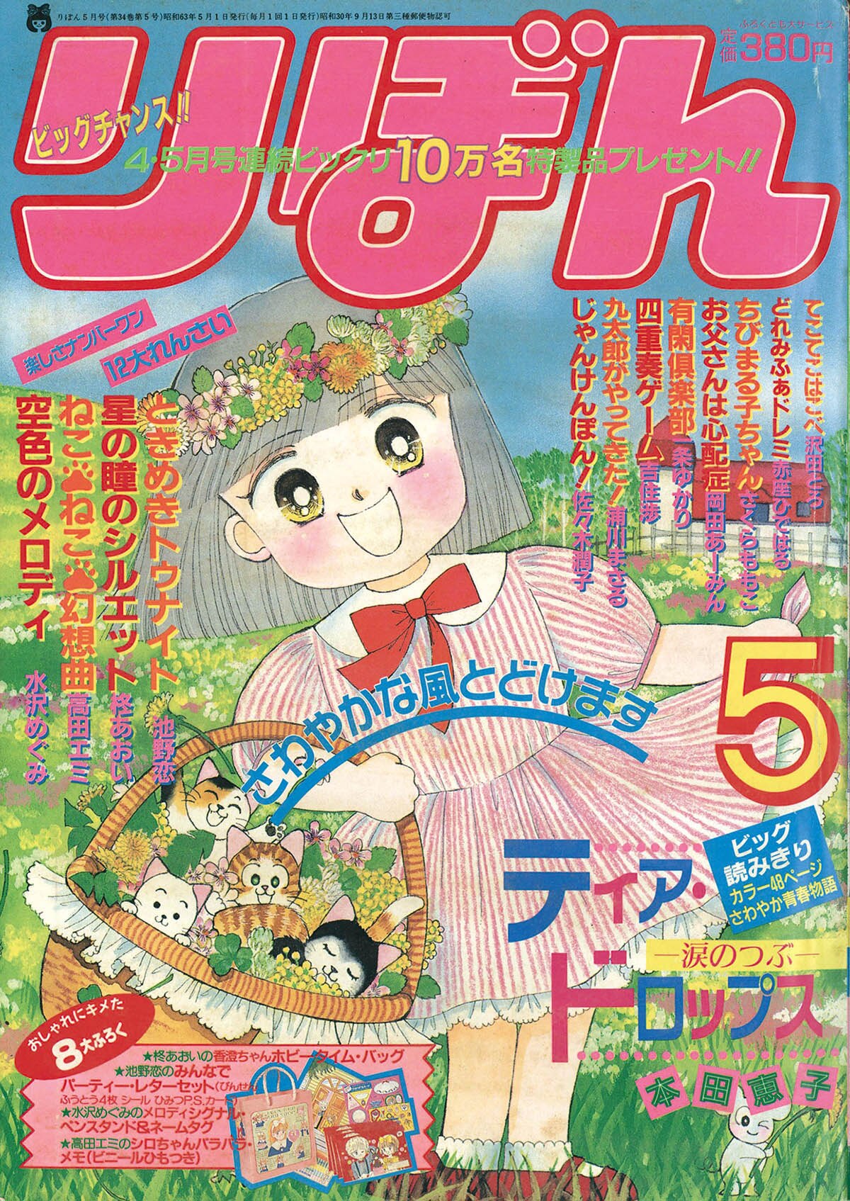 6264] りぼん1988年5月号