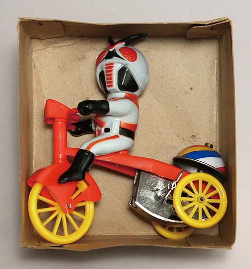 マスダヤ 仮面ライダーX (小型三輪車) 箱付