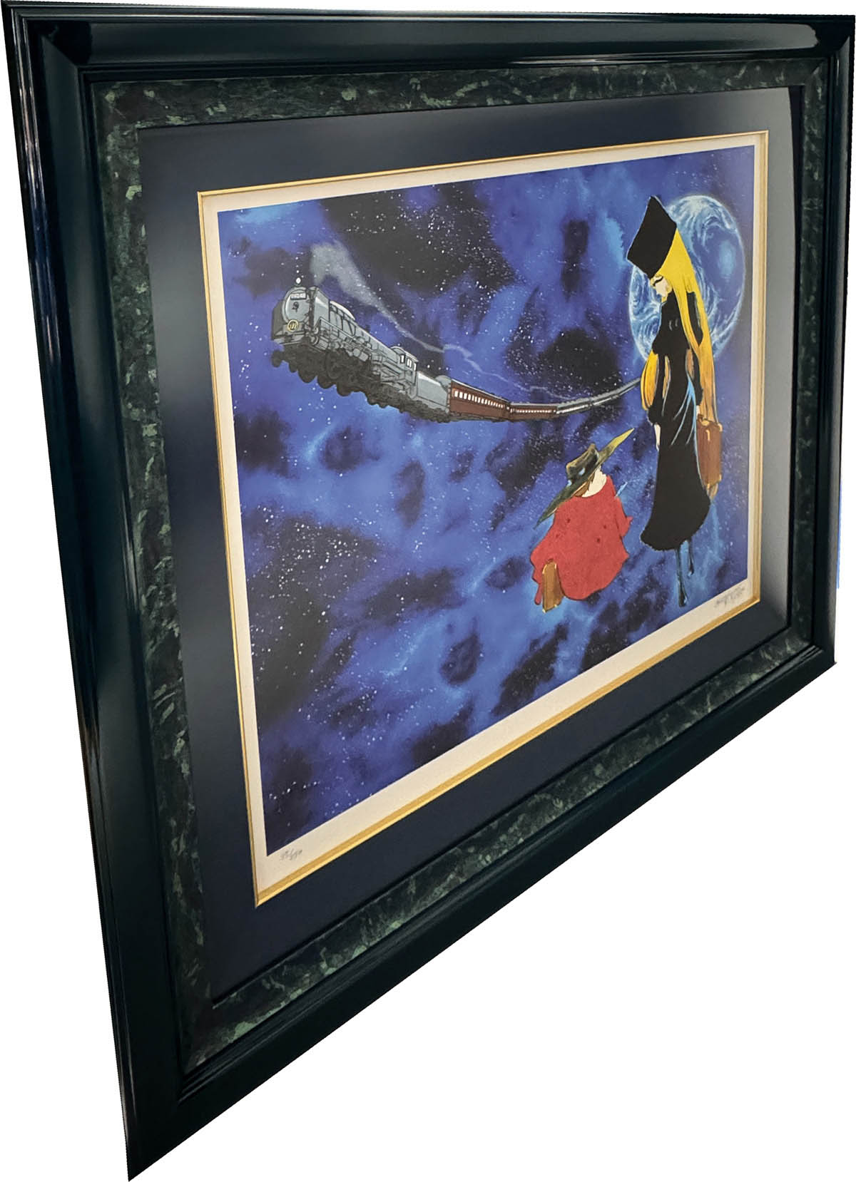 3026] 松本零士 シルクスクリーン「銀河鉄道999 ～時の輪の旅へ～」