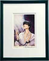 村田雄介 直筆サイン入りカラー複製イラスト 「アイシールド21」