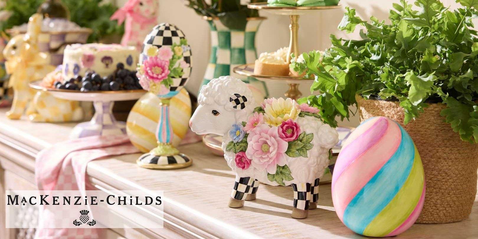 MacKenzie-Childs Collections and Patterns home page from ZAZOU in