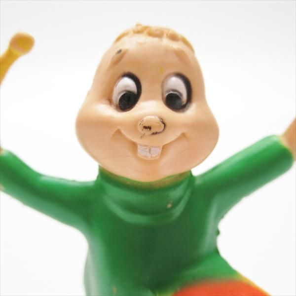 アルビンとチップマンクス 1980年代 PVCフィギュアトイ セオドア ドラマーA