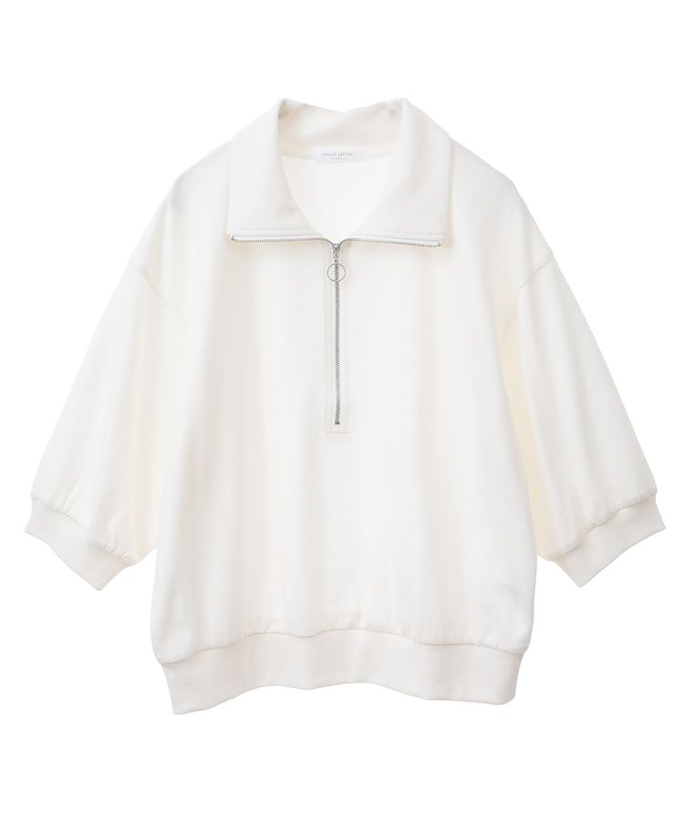 7分袖ハーフZIPプルオーバー/Green Parks（グリーン パークス）の