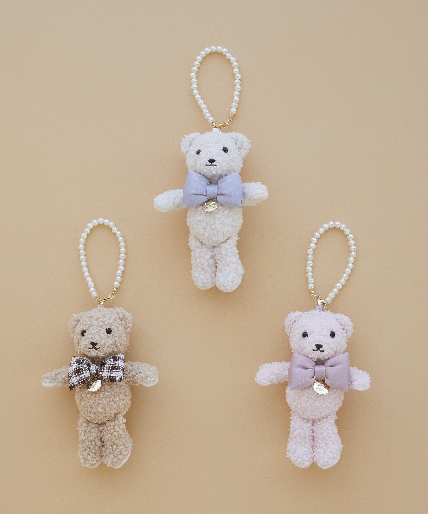 限定カラーあり】リボンベアチャーム/Maison de FLEUR（メゾン ド