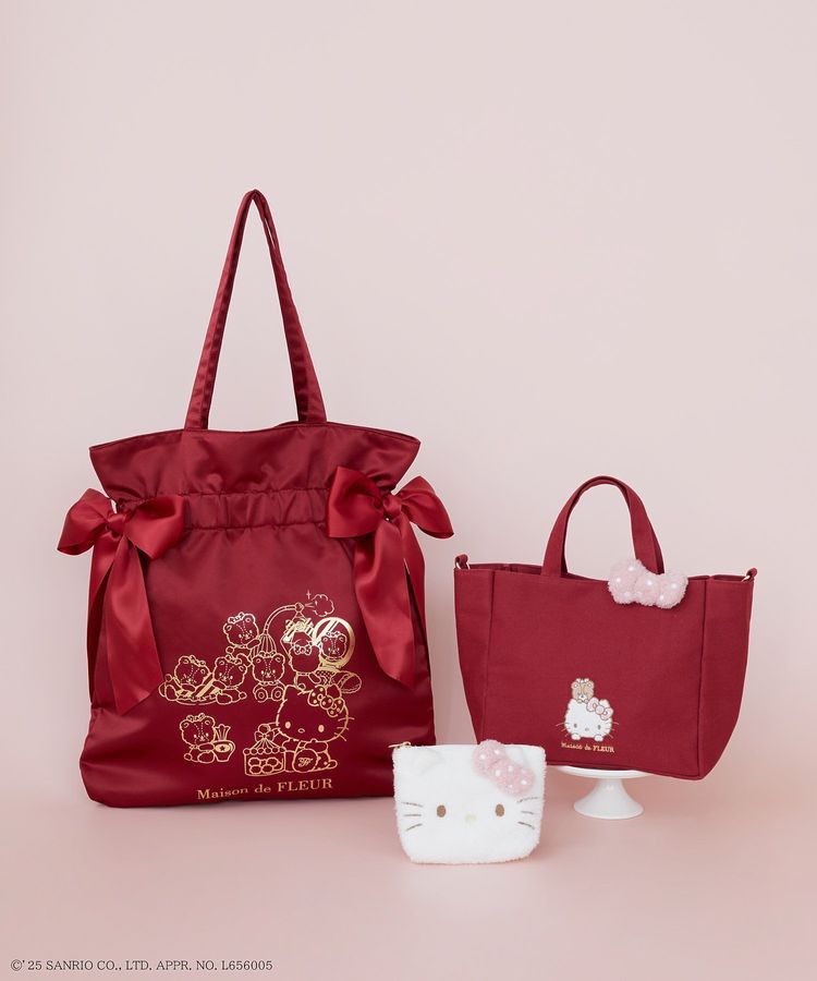 ハローキティ ポーチ/Maison de FLEUR（メゾン ド フルール）のポーチ