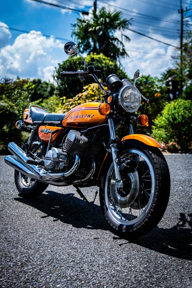 旧車】カワサキマッハ 750SS H2を買うならここ！埼玉の隠れ屋的バイク