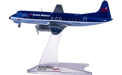 571463 British World Airlines Vickers Viscount 800 G-APEY Herpa 1