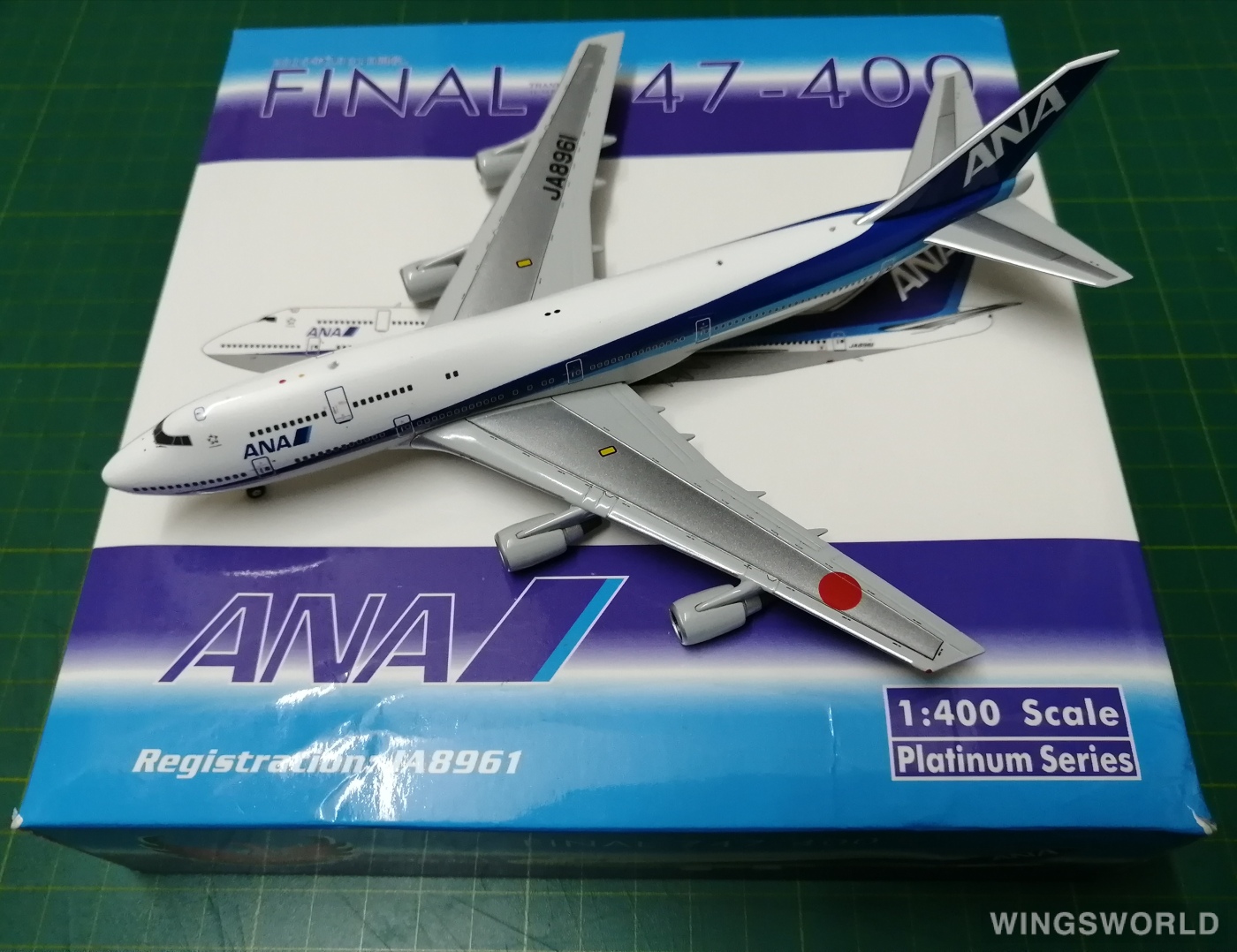 Phoenix 1:400 Boeing 747-400 ANA 全日空PH10991 JA8961 最后飞行